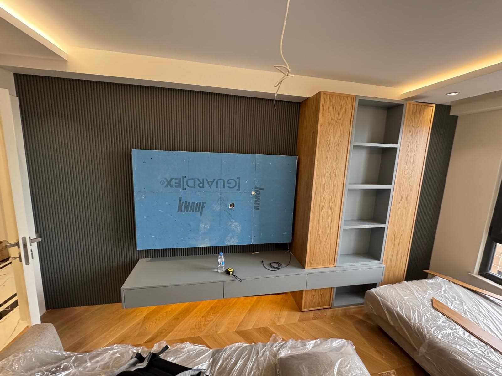 Mojave desert in the dark